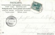 Pocztówka wielojęzyczna 1903 r.
